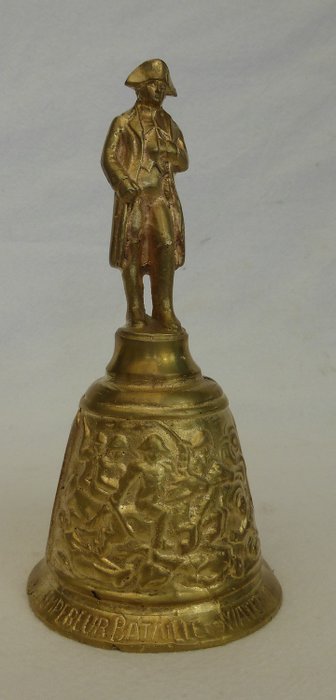 Cloche, Napoléon - Un Wagram - Empereur Bataille Waterloo - Bronze