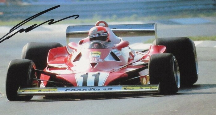 Niki Lauda Formel 1 Autogramm Autograph F1 