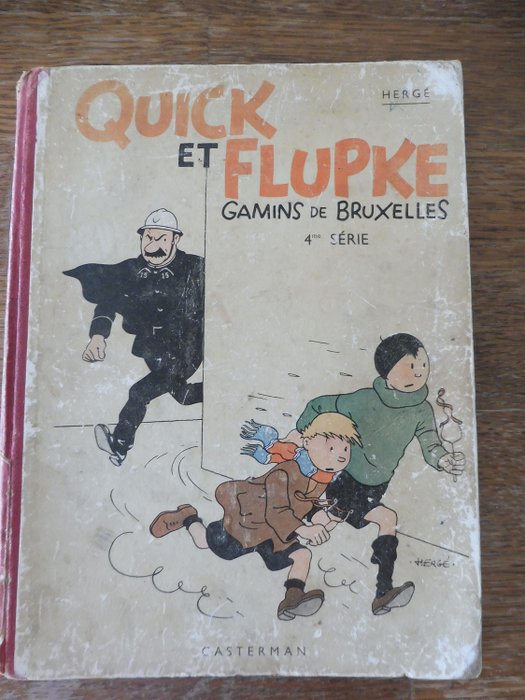 Quick et Flupke T4 - Gamins de Bruxelles (A18) - N&B - C - - Catawiki