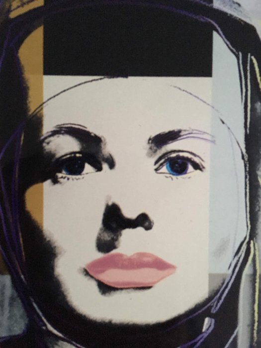 Andy Warhol - Ingrid Bergman herself - 1983