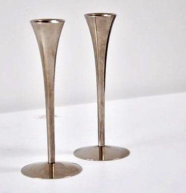 Arthur Salm - Solingen - Kerzenständer - Jahrhundertmitte Moderne