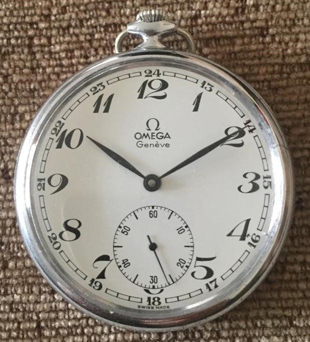 Omega - Genève - Pocket Watch - NO RESERVE PRICE - CAL.960 - REF.1211740 - Homme - 1972
