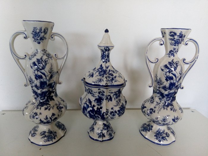 Sicas Sesto Fior - 花瓶和蓋鍋 (3) - 瓷器