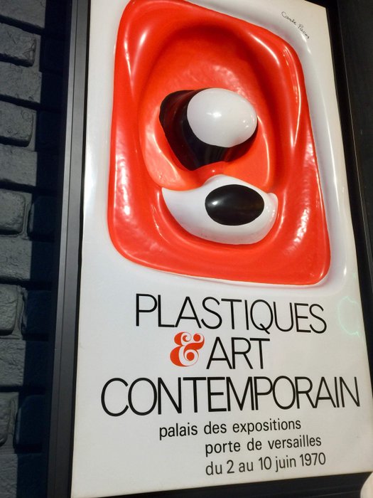 François Cante-Pacos - Thermoformed Panel for the Plastics and Art Exhibition - Muurlamp (1)