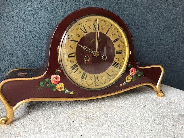 Reloj Schmid - Fabrik SSS Marke - Prazision Graham - Bronce, Madera - Años 60