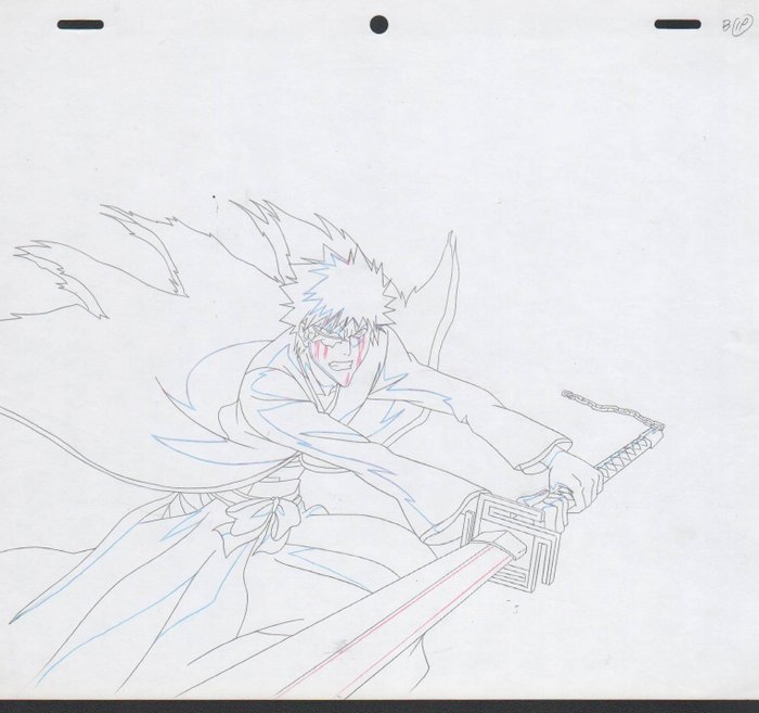 Bleach - Anime art - Bleach Bankai Ichigo with Broken Hollow Mask with COA ...