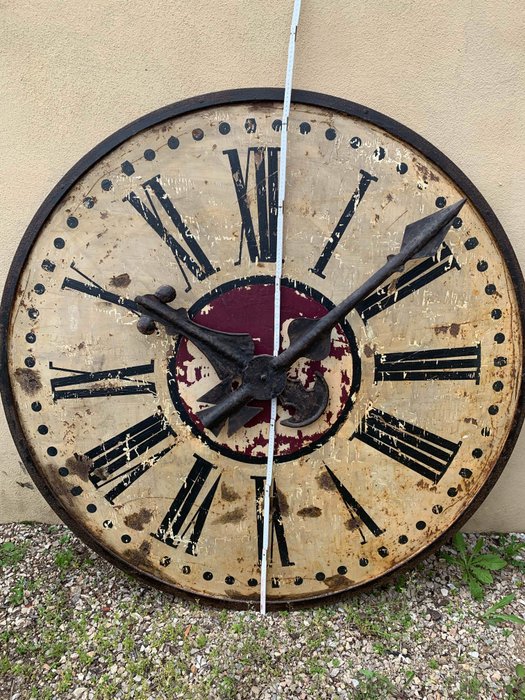 ceasul antic original al ceasului vechiului biserică ceas biserică. - onbekend - Oțel - secolul XX