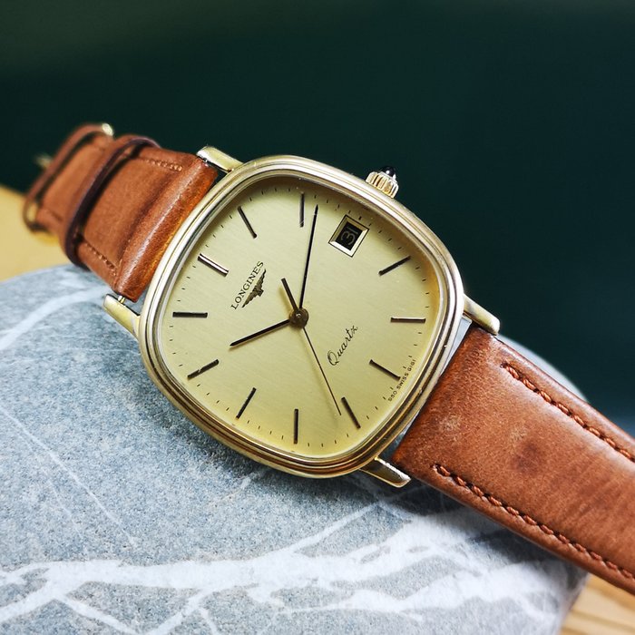 Longines - Quartz Cal. L950.2 Goldplated Watch "NO RESERVE PRICE" - 950/6161-2 - Herren - 1980-1989