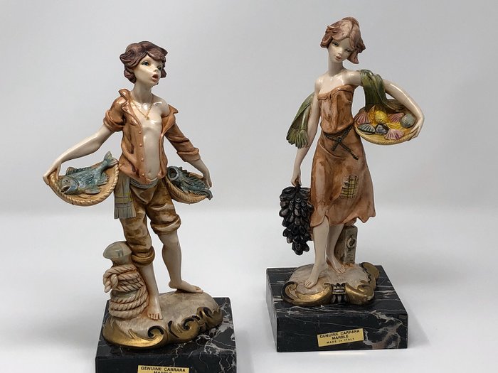 Simonetti  - Figurines authentiques en marbre de Carrare (2)