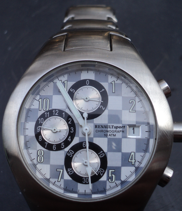 Klokke - Renault Sport Chronograph Horloge Spirit of Competition - 1980-1980
