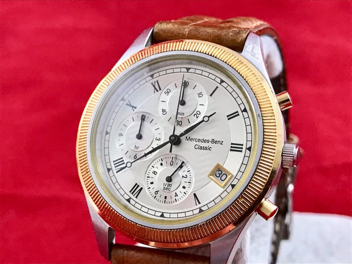 手錶 - Mercedes-Benz - Mercedes Benz Classic Chronograph - 1990