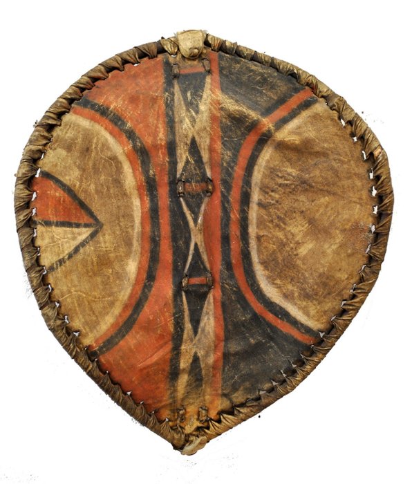 Shield - Skóra - masai - Kenia 