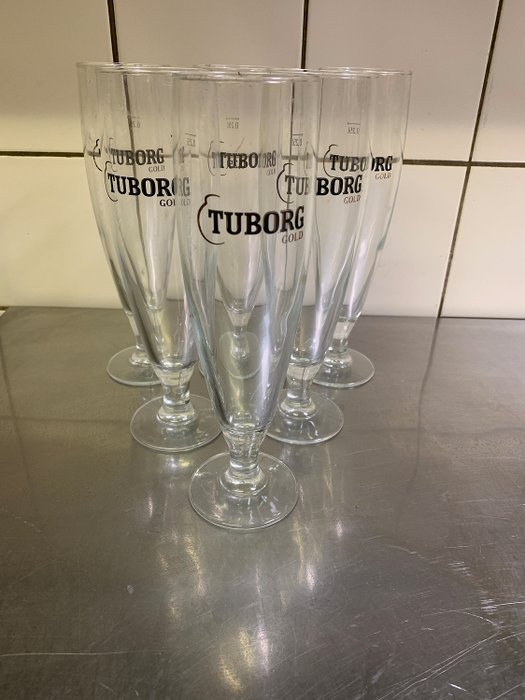collectie bierglazen en bierkaartjes (92) - glas