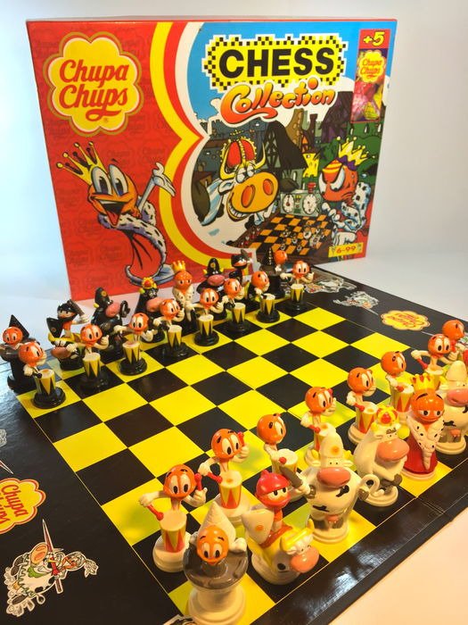Chupa Chups - 來自“Chupa Chups”的原創3D國際象棋 (1) - PVC