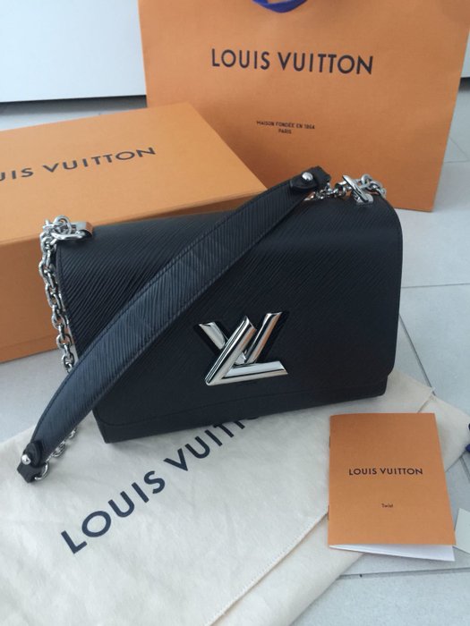Louis Vuitton - Twist MM PF Noir M50282 Shoulder bag - Catawiki