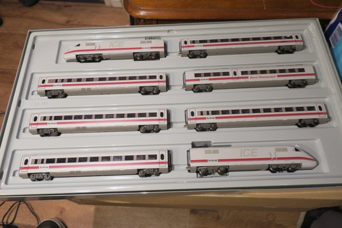 Märklin H0 - 3700 - Treinstel - 8 teiliger ICE 1 - Amtrak