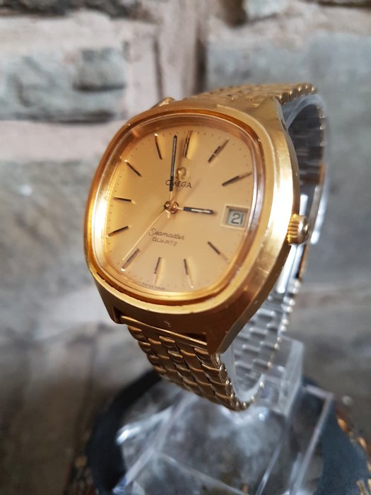 Omega - Seamaster - Gold Plated -Tv Screen - "NO RESERVE PRICE" - 196.
