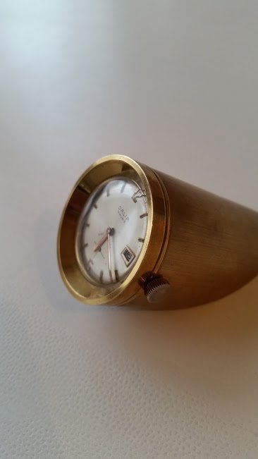 orologio FIAT( dalia) vintage funzionante   - Brass - 21st century