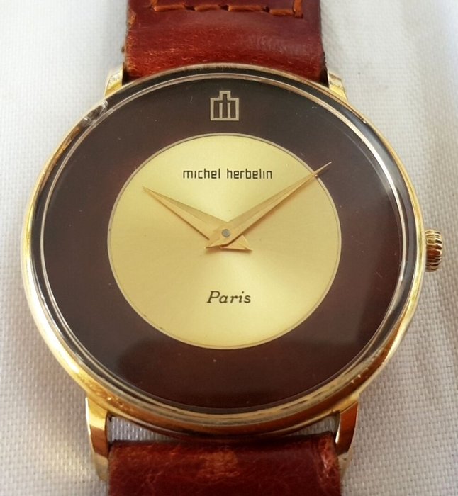 Michel Herbelin - Paris Classical Watch -  2602 - Men - 1980-1989
