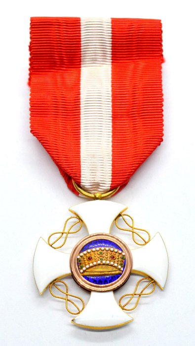 Italië - Orde van de Kroon van Italië Knight - Medaille