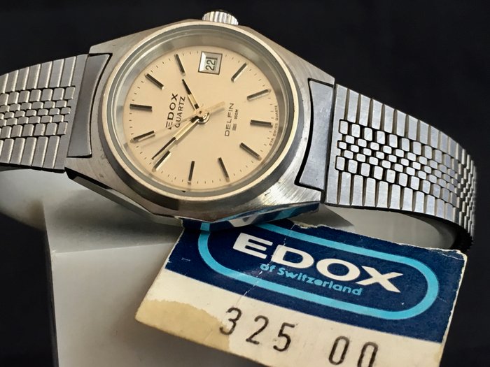 Edox - Delfin 200 / New Old Stock - Ref. 719.1310.4 - 女士 - 1970-1979