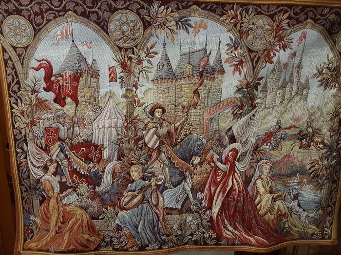 MARC WAYMEL - Tapestry - coton, laine