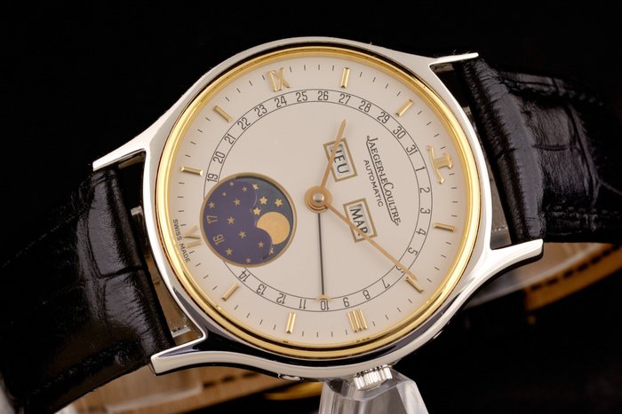 Jaeger-LeCoultre - Triple Date Moonphase Automatic - 141.119.5 - Mężczyzna - 1980-1989