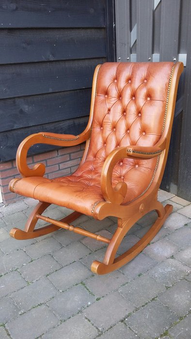 Hectare rol boycot Chesterfield Style, Schommelstoel - Catawiki