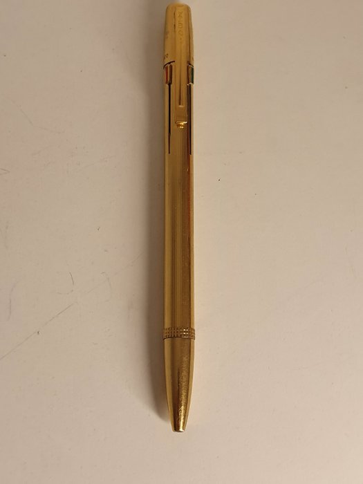 Waterman - Pintabille bolígrafo bañado en oro de 4 colores.