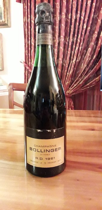 1961 Bollinger R.D. - Champagne Extra Brut - 1 Bottle (0.75L)