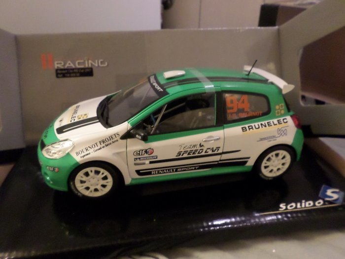 Solido - 1:18 - RENAULT CLIO RS ,,, RALLY CUP 2007