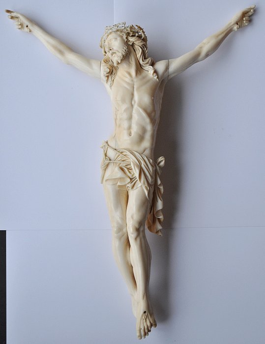 Artisan Dieppois - Christ - Ivory - Late 18th century