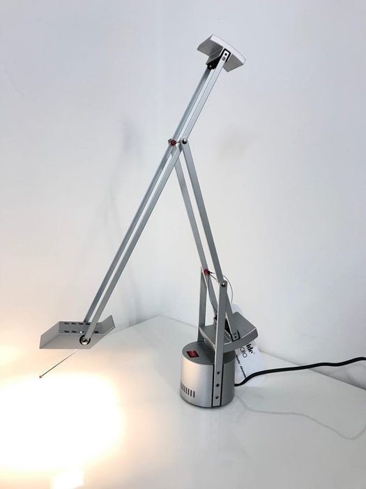 Richard Sapper - Artemide - Tizio Micro asztali lámpa szürke