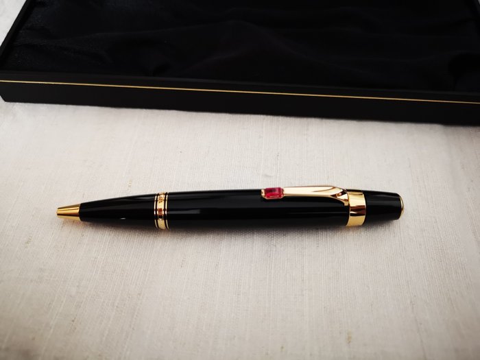 Montblanc - montblanc Bohème ballpoint pen with red stone - Incomplete collection of 775411