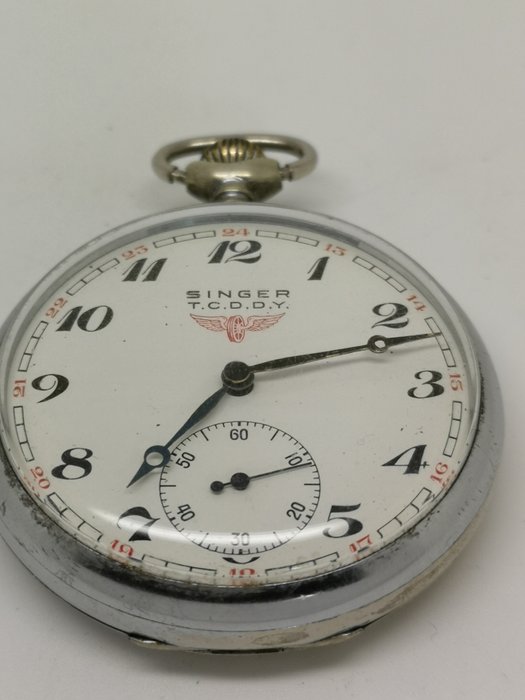 Singer - Pocket Watch L.2124 Cal TCDD  - NO RESERVE PRICE - Bărbați - 1901-1949