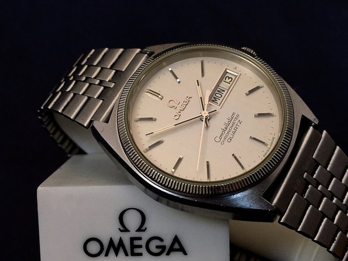 Omega - Constellation Chronometer - White Gold Bezel  - Ref. 198.0111 - Män - 1970-1979