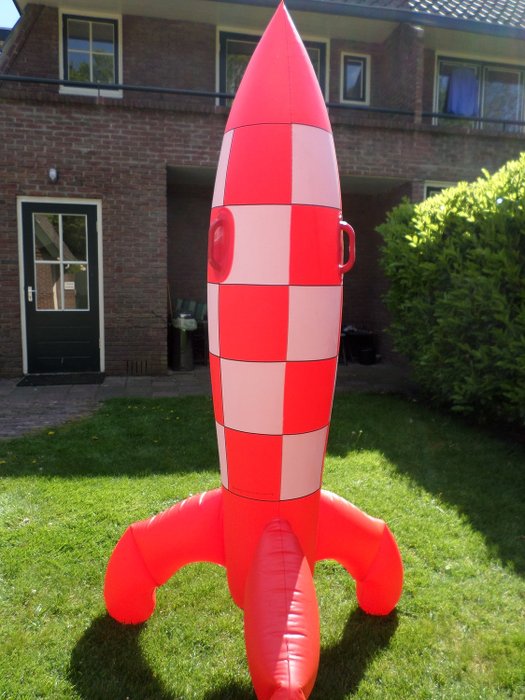 Kuifje - Opblaasbare reuze raket Nautyl - Fusée géante - 第一版 - (1993)