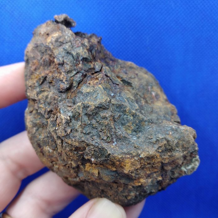 SERICHO Meteoriet. Pallasiet. Compleet stuk - 9×6×6 cm - 455 g