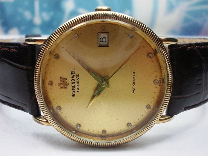 Raymond Weil - Geneve - 18k Gold Plated - model no. 2809 - Herre - 1980-1989