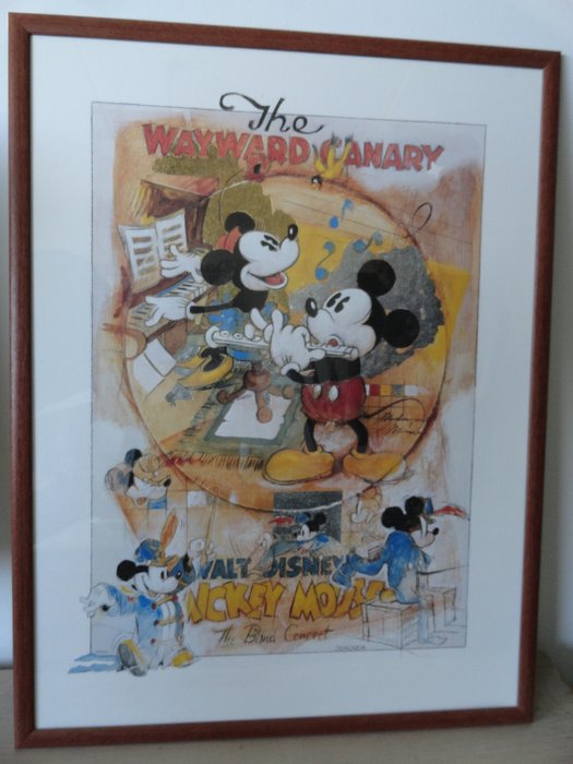 Mickey Mouse - Joadoor - The Wayward Canary - Mickey Mouse the Band Concert - First edition