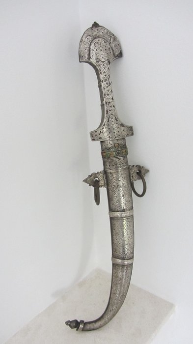 Marocko - Marocaine - Antique Couteau , Dague Marocaine - Dague militaire - Dirk