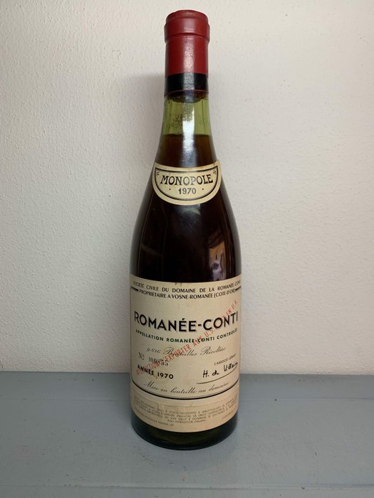 1970 Domaine de la Romanee-Conti - Romanée-Conti - 1 Bouteille (0,75 l)