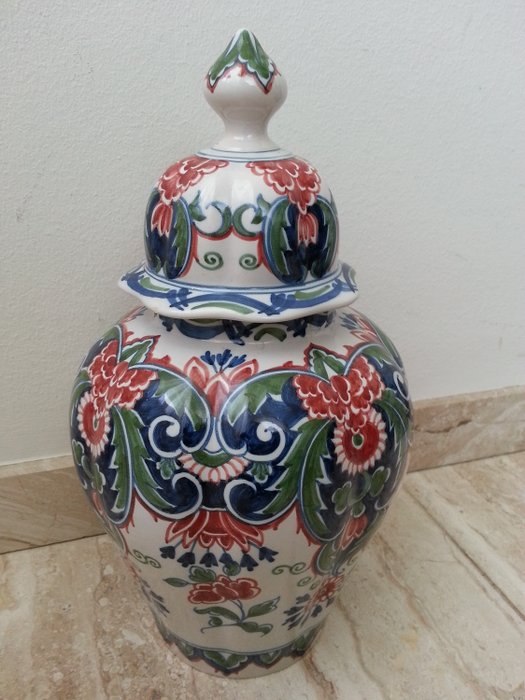 Tichelaar Makkum - Vase (1) - Töpferware