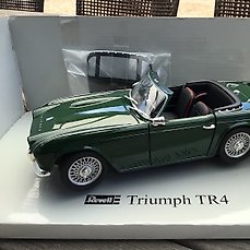 Revell Triumph TR4 Sports Car Box Art Sticker or Magnet 