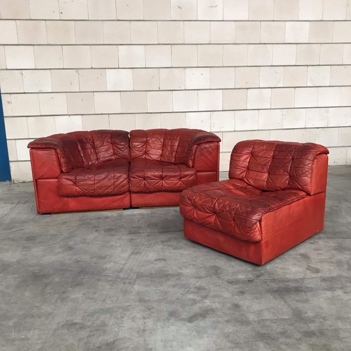 de Sede - vintage modular patchwork sofa - DS-11