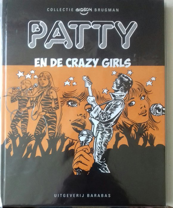 Brugman, Gideon  - Originele pagina + album + ex-libris - Patty en de crazy girls - (1976/2013)