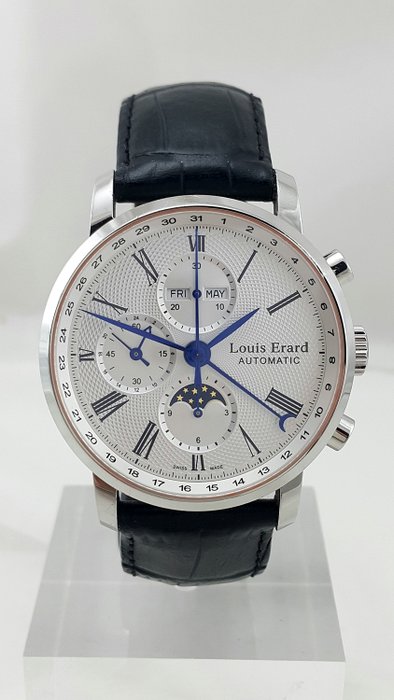 Louis Erard Excellence Chronograph Moon Phase LE80231AA01BDC51 42mm  Men's Watch