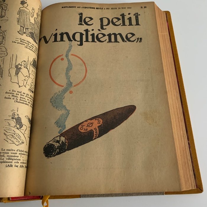 Le Petit Vingtième - Reliure amateur - Année Complète  - Pierwsze Wydanie - (1933)