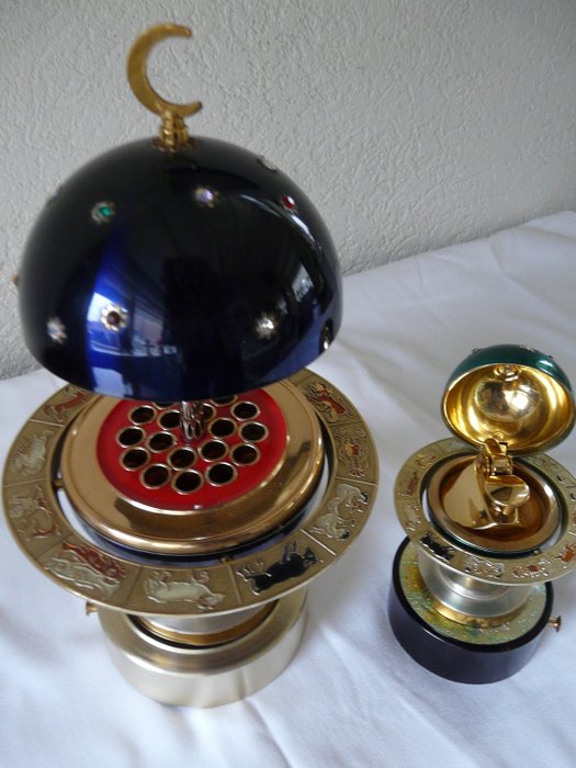 Cigarette globe, Lighter (2) - Brass