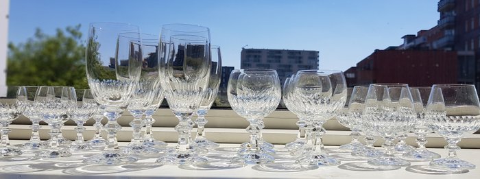 Schott Zwiesel  - crystal glass faceted (24) - Crystal